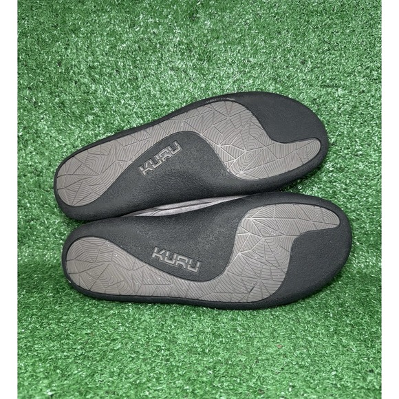 Kuru Draft Mens Size 10.5 Gray Black Casual Classic Walking Slip On Mule Slipper main image 7